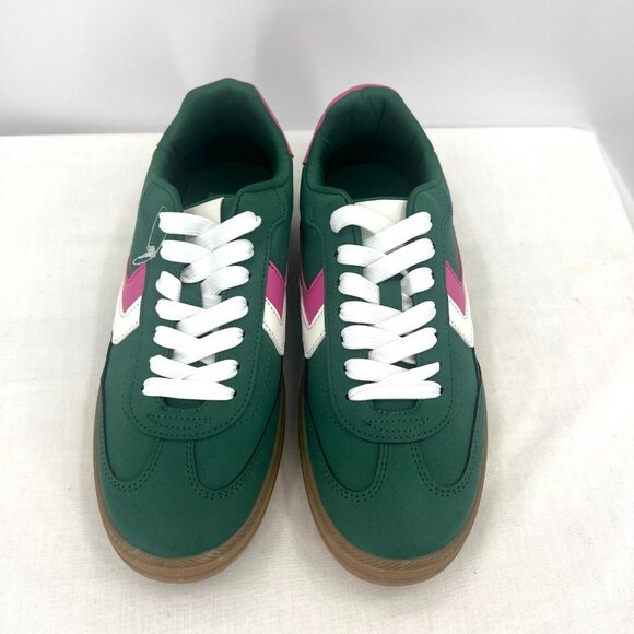New Dolce Vita Sybela Green Pink Retro Sneakers Women's 7.5 M - Picture 6 of 10